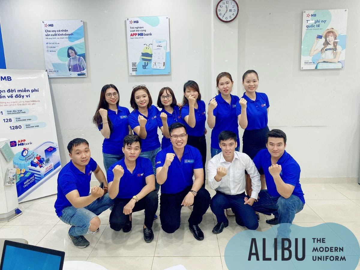 Áo Thun Đồng Phục MB Bank
