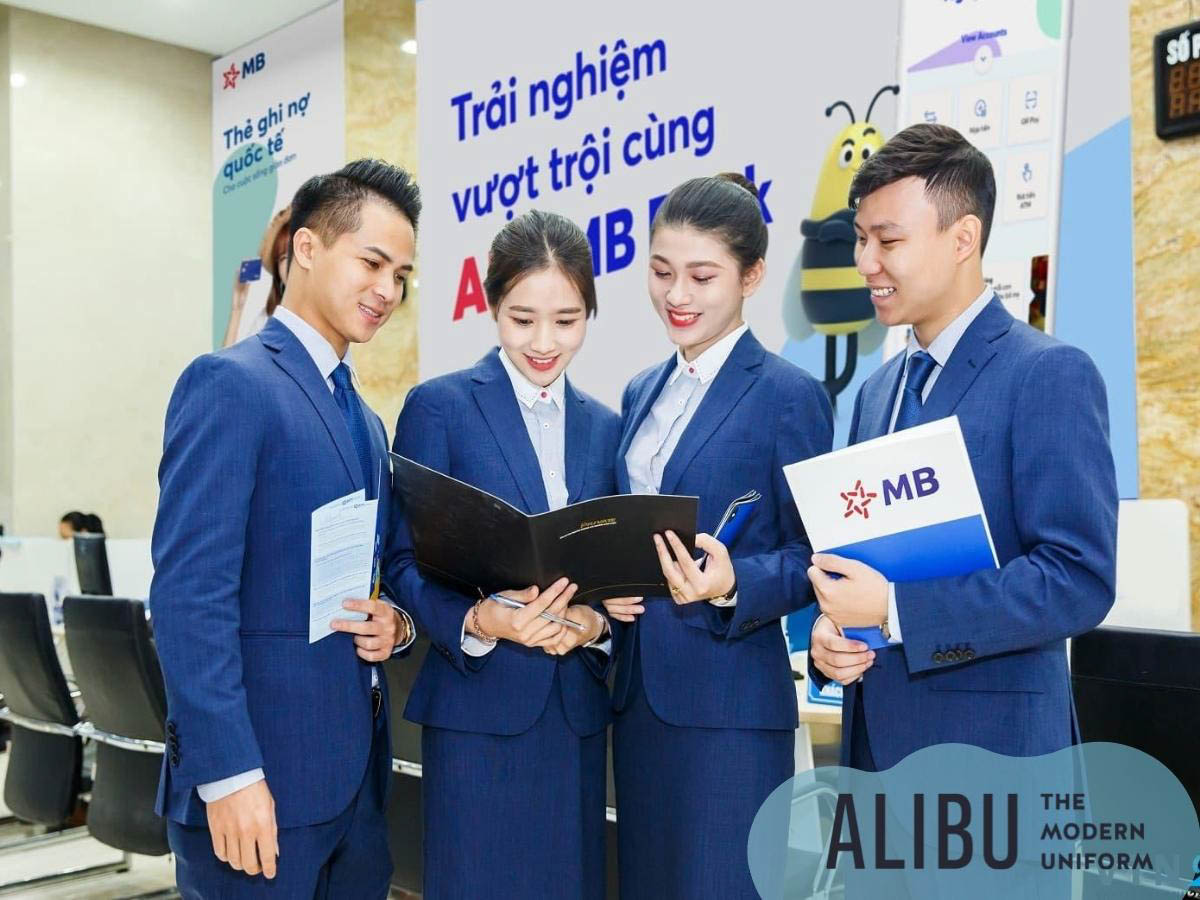 Vest Đồng Phục MB Bank