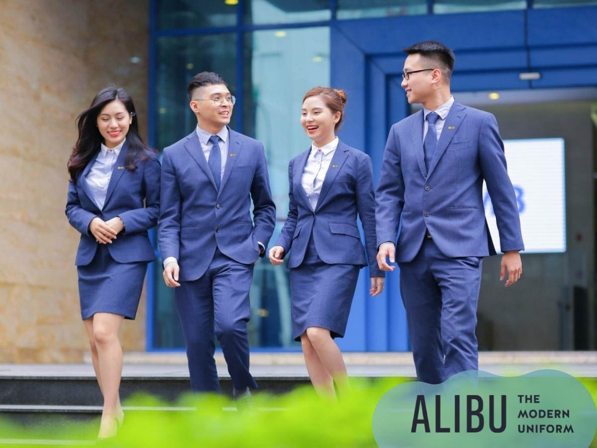 Đồng phục MB Bank Trẻ trung Sang Trọng Đầy Tinh Tế 4 Vest Đồng Phục MB Bank