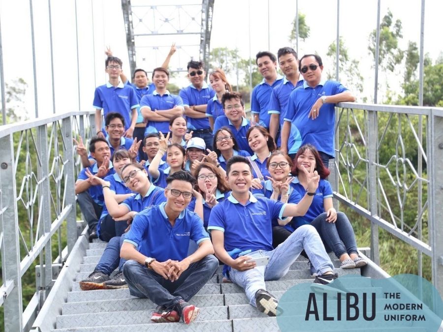 Áo thun đồng phục ngân hàng Bản Việt