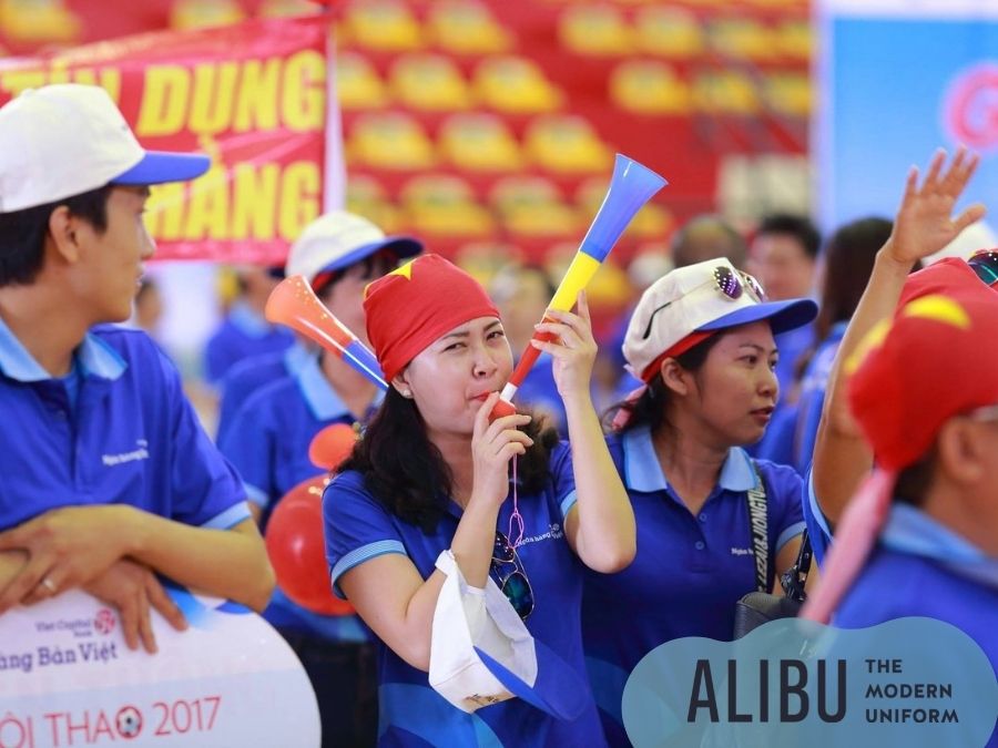 Áo thun đồng phục ngân hàng Bản Việt