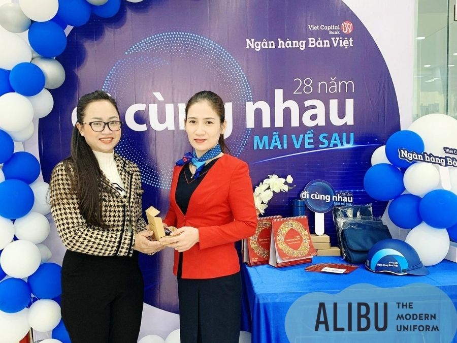 Vest đồng phục ngân hàng Bản Việt