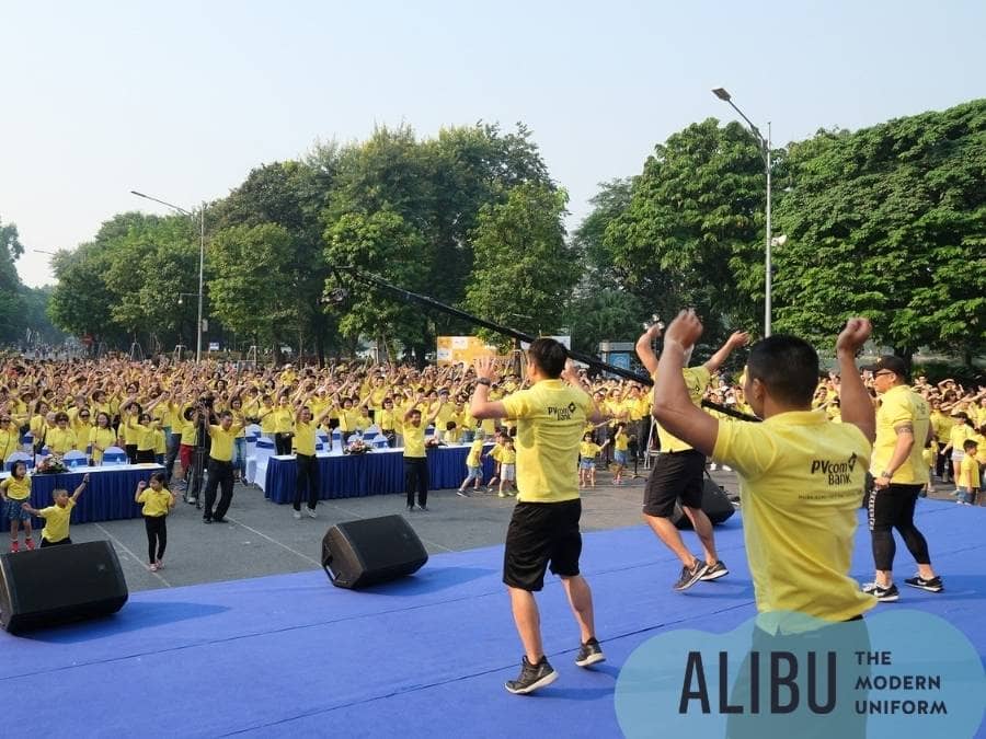 Áo thun đồng phục PVCombank