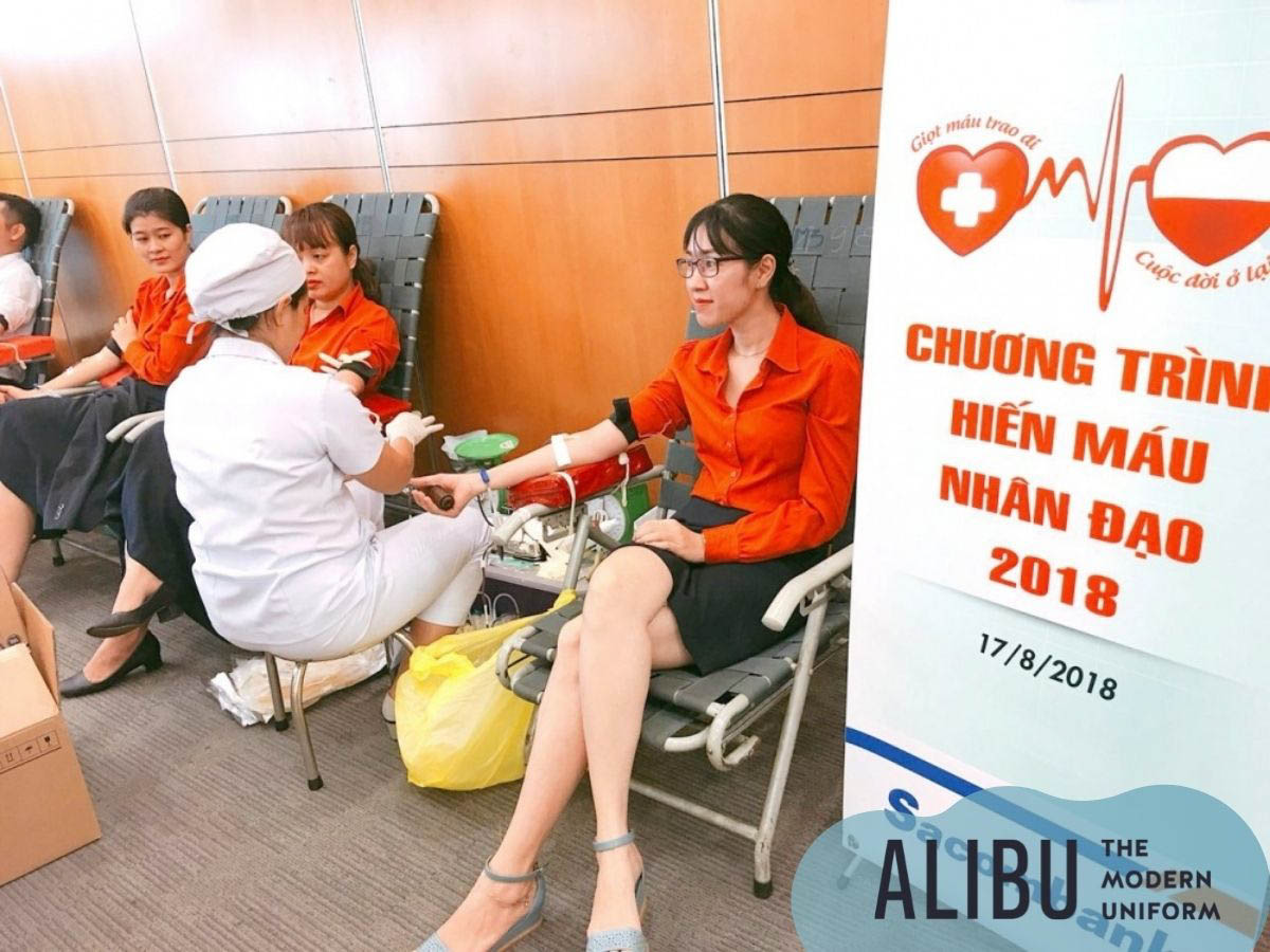 Sơ mi đồng phục Sacombank