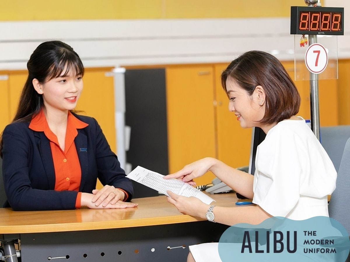 Đồng phục vest nữ Sacombank