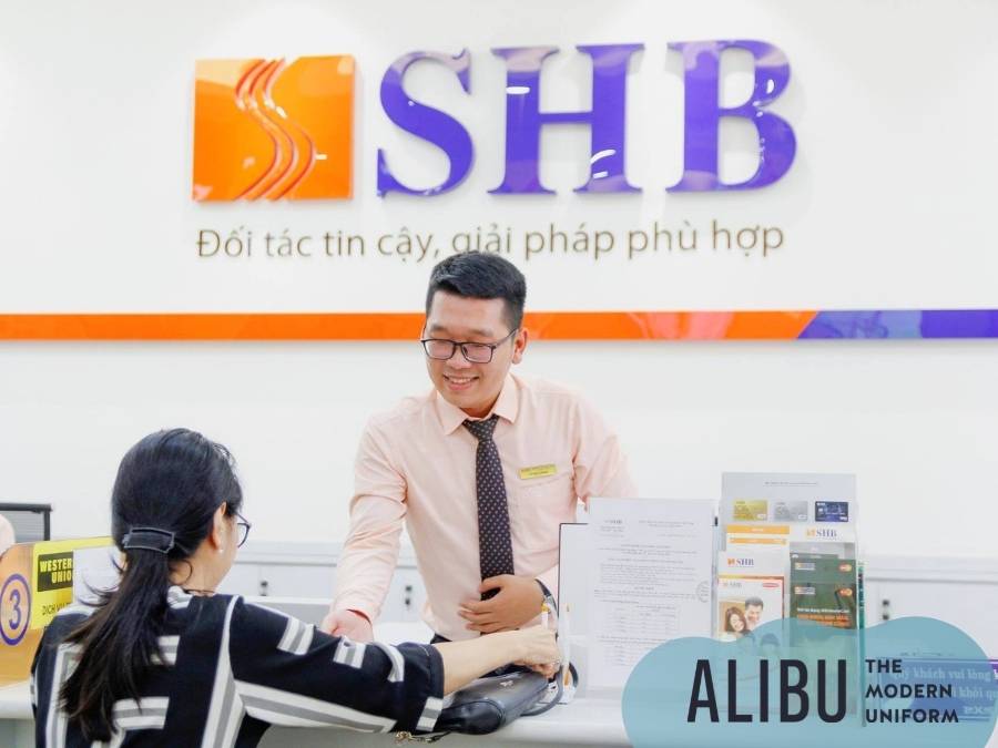 Mẫu Đồng phục SHB 2022: Ấn tượng trong cách phối màu sắc 4 Sơ mi đồng phục SHB