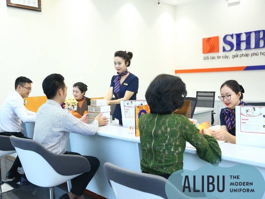 Mẫu Đồng phục SHB 2022: Ấn tượng trong cách phối màu sắc 19 Đồng phục SHB
