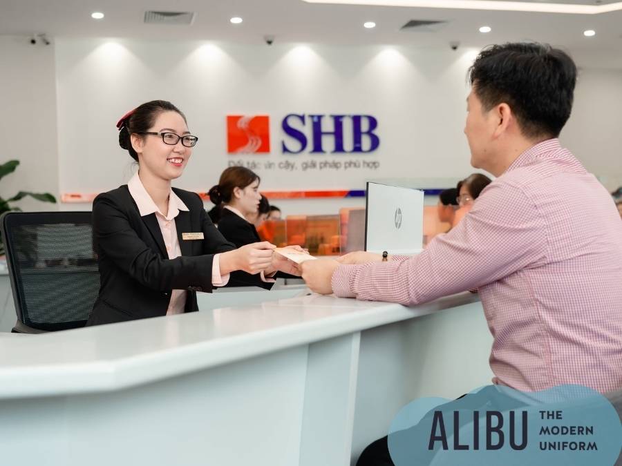 Mẫu Đồng phục SHB 2022: Ấn tượng trong cách phối màu sắc 15 Vest đồng phục SHB