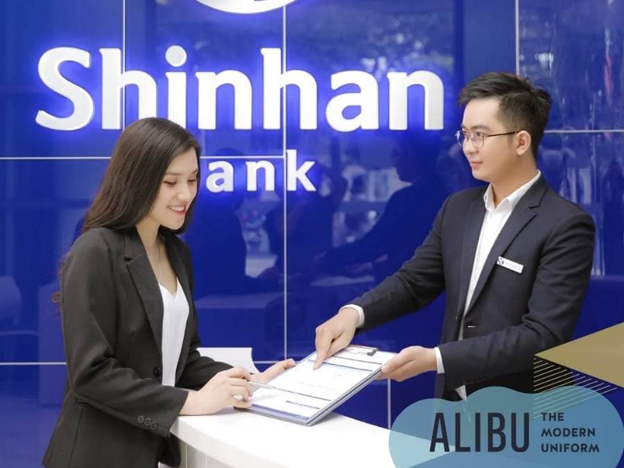 Vest đồng phục Shinhan Bank