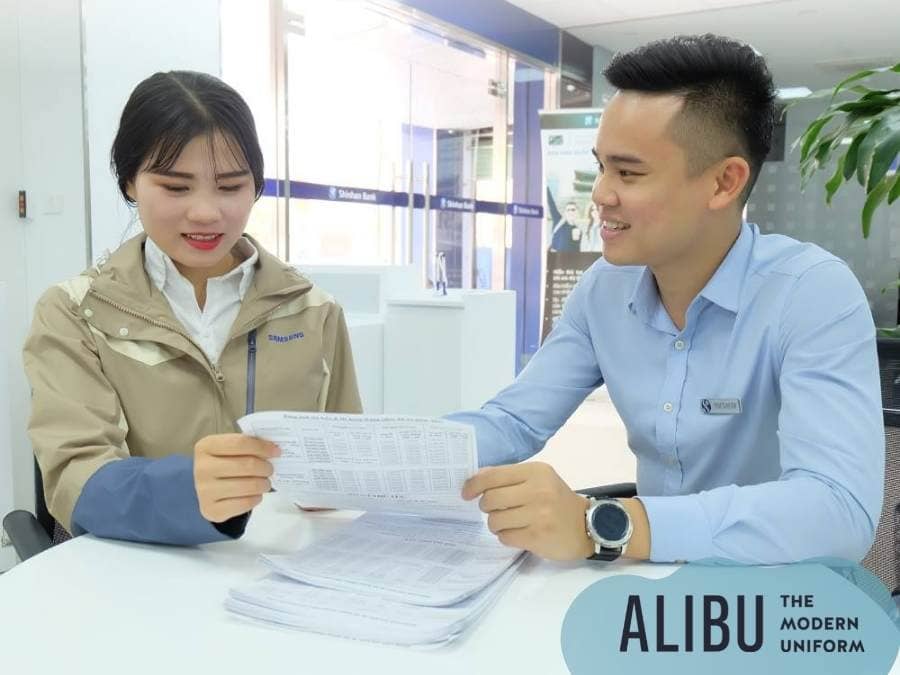 Sơ mi đồng phục Shinhan Bank