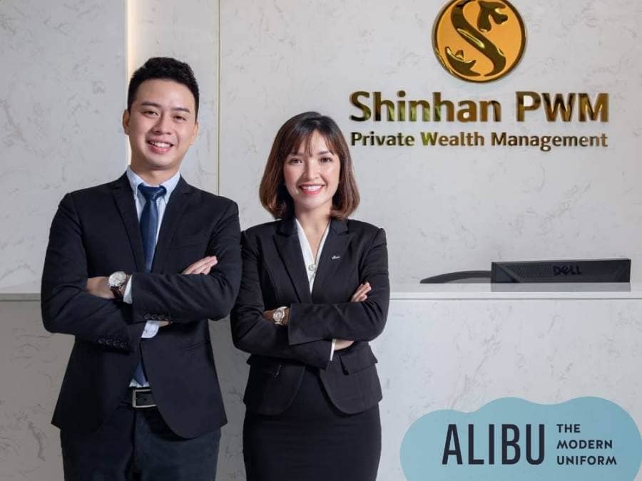 Vest đồng phục Shinhan Bank