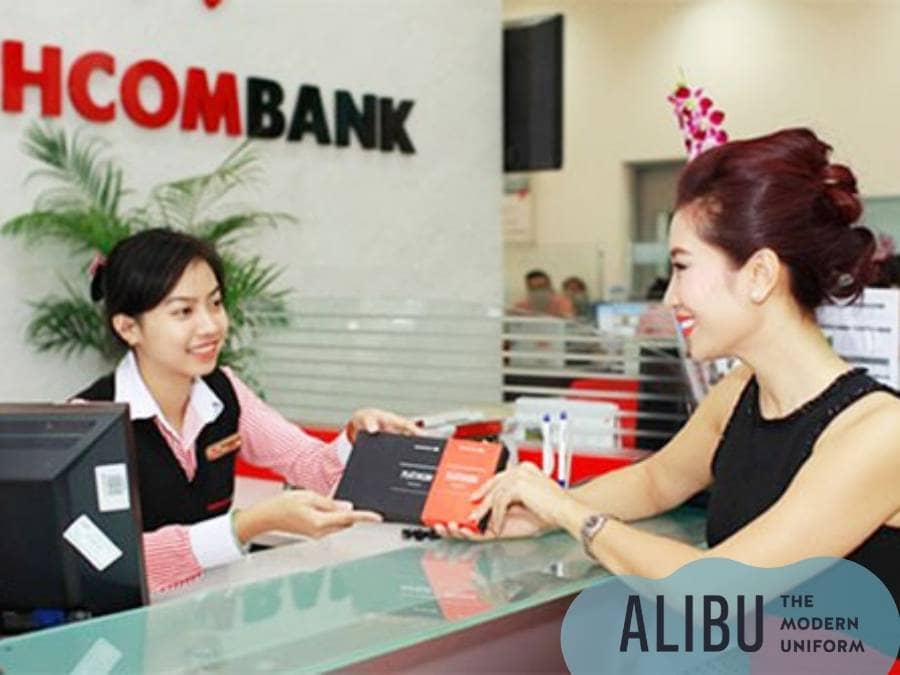 Gile đồng phục Techcombank