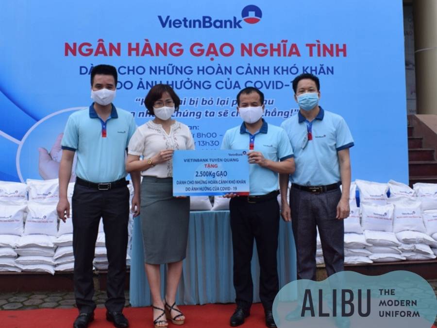 Đồng phục Vietinbank 2022: Xứng danh đồng phục được yêu thích nhất Việt Nam 15 Áo thun đồng phục Vietinbank