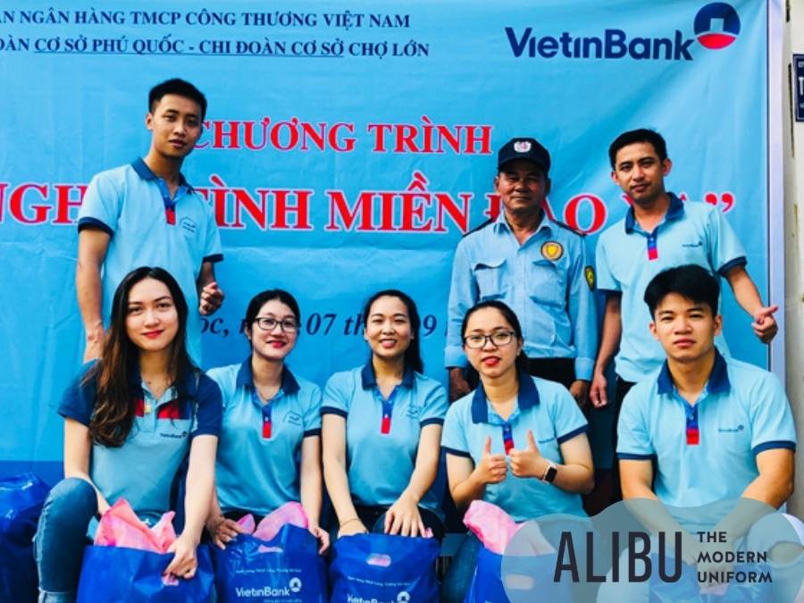 Đồng phục Vietinbank 2022: Xứng danh đồng phục được yêu thích nhất Việt Nam 19 Áo thun đồng phục Vietinbank