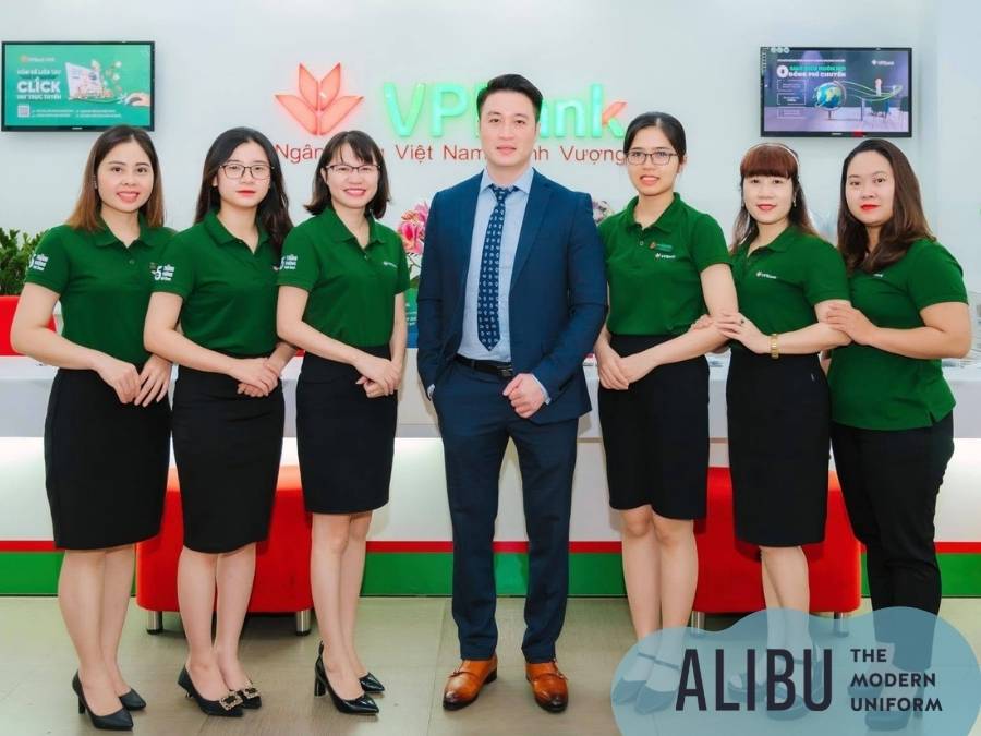 Đồng phục VPBank 2022: Tư duy thiết kế Hiện đại và hợp Mốt 18 Áo thun đồng phục VPBank