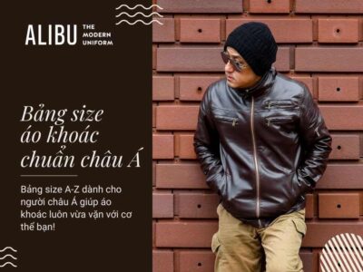 Bảng size khoác nam nữ Alibu