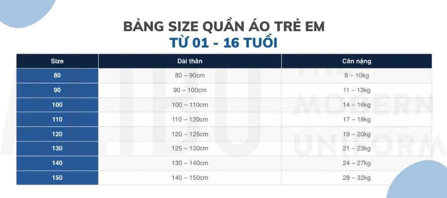 Cách Chọn Size Quần Áo Trẻ Em Chuẩn Và Dễ Nhất 2022 - Alibu