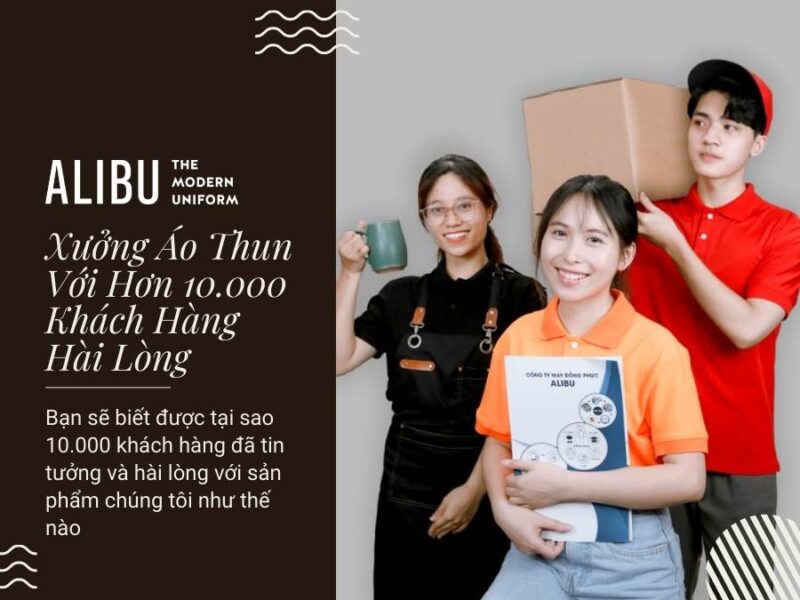 Xưởng áo thun đồng phục Alibu