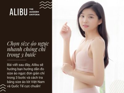Cách đo size áo ngực nhanh chóng Alibu