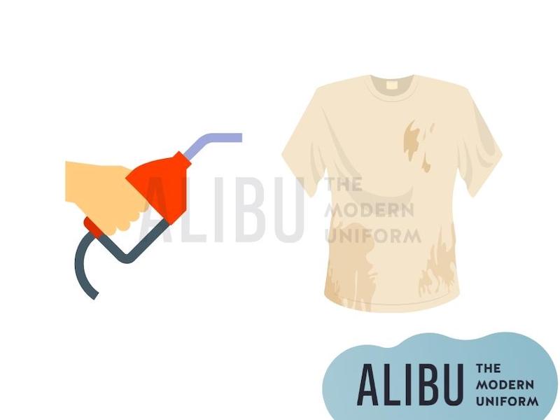 6 Cách Tẩy Vết Dầu Nhớt Trên Áo Quần Hiệu Quả Nhất 4 Cách tẩy vết dầu nhớt trên áo bằng xăng Alibu