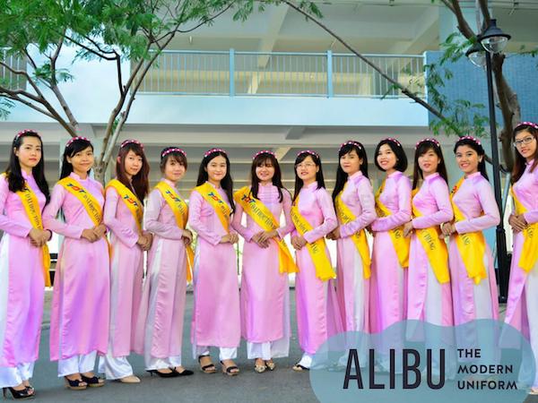 TOP 20+ Mẫu Đồng Phục Các Trường Đại Học Đẹp Nhất Việt Nam 16 Đồng phục áo dài độc đáo của đại học Tôn Đức Thắng