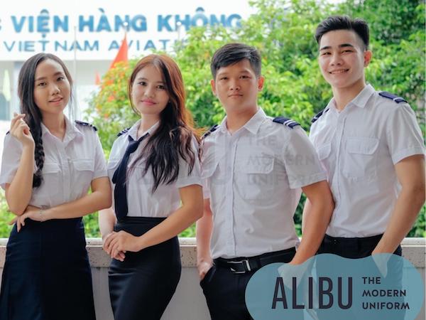 TOP 20+ Mẫu Đồng Phục Các Trường Đại Học Đẹp Nhất Việt Nam 11 Đồng phục Học viện Hàng không Việt Nam cực chất
